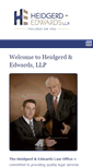 Mobile Screenshot of heidgerdlaw.com